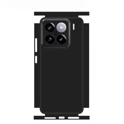 Plain Color Pattern Matte Film Skin Phone Back+Sides Sticker For XIAOMI 15 14 13 Ultra 14 Pro Redmi Note 13 12 Full CoverWrap
