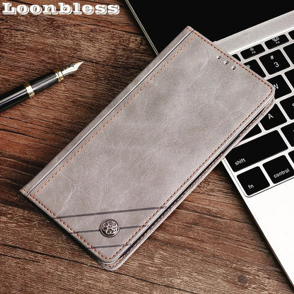 Flip Book Holster Case For Redmi 15 Phone Cover Leather Etui Redmi 15 Case Global Version Xiaomi Case Redmi 15 4G 5G Redmi15 Bag