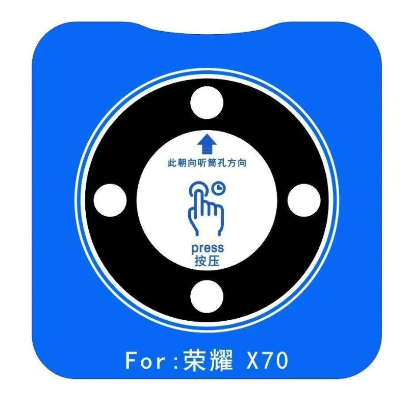 3D Camera Protectors for Honor Magic V6 V5 Magic8 Magic7 Pro Lite RSR X70 X9D X9C Tempered Glass Lens Cover Locator Installation