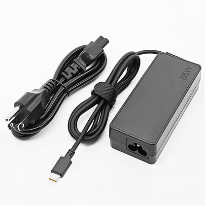 65W 20V 3.25A USB Type-C Laptop Power Adapter AC Charger For Lenovo Thinkpad X1 Carbon Yoga X270 X280 T580 P51 P52s E480 E470