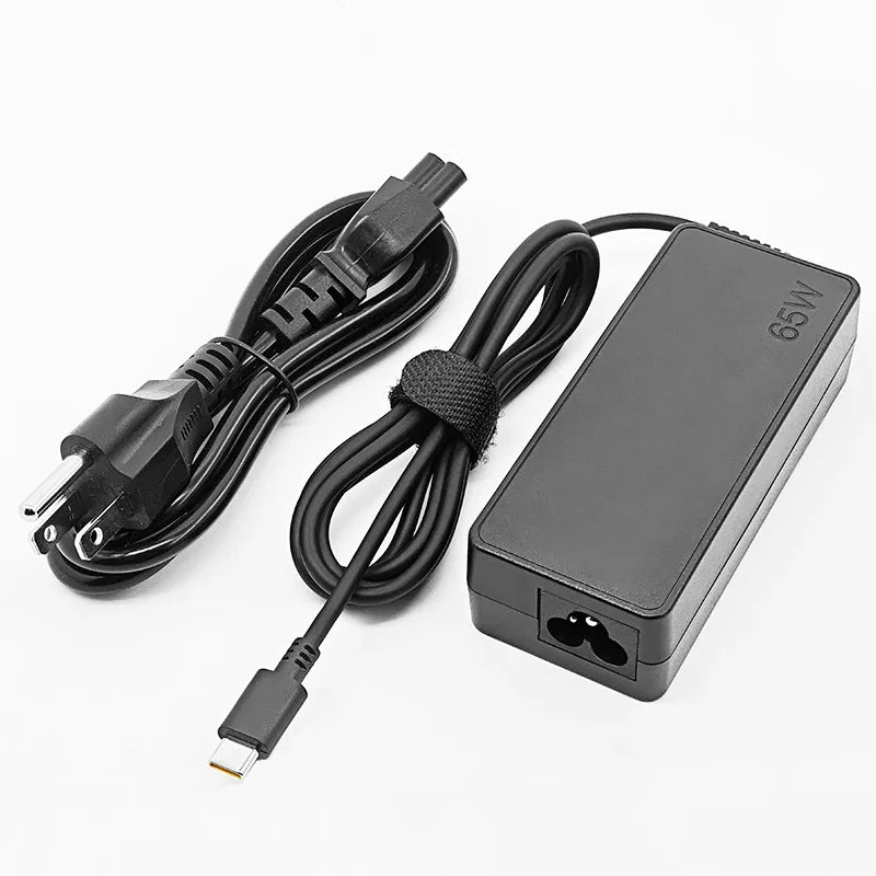 65W 20V 3.25A USB Type-C Laptop Power Adapter AC Charger For Lenovo Thinkpad X1 Carbon Yoga X270 X280 T580 P51 P52s E480 E470