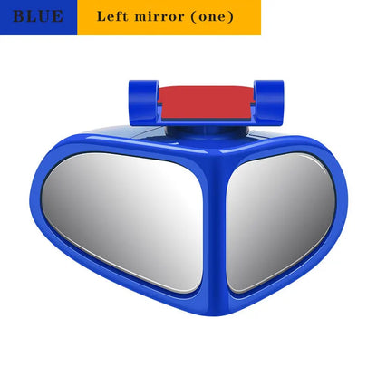 1 Pair 360 Degree HD Car Blind Spot Mirror Rotatable Adjustable Wide Angle Exterior Automobile Rear View Mirror Parking Mirrorb