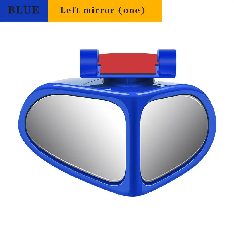 1 Pair 360 Degree HD Car Blind Spot Mirror Rotatable Adjustable Wide Angle Exterior Automobile Rear View Mirror Parking Mirrorb