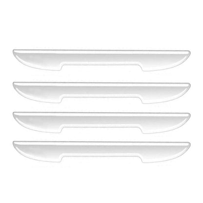 4/8pcs Car Door Protective Sticker Strip Carbon Fiber Look Anti-Collision  Protector Car Door Edg Scratch-resistant Stickers