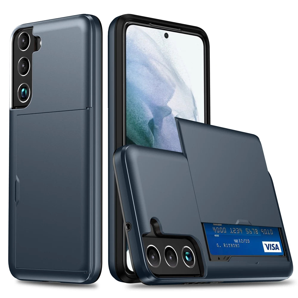 Wallet Cover For Samsung Galaxy S22 S20 S21 FE S10 Plus Case With Card Holder Shell For Galaxy S10e S22+ S21+ S22 Ultra 5G Funda