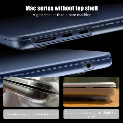 Ultra Thin 2025 M5 Laptop Case For MacBook Air 13 15.3 13.6 Case M4 M2 M3 Funda Macbook Pro 13 M1 14.2 16 16.2 Case 2026 Neo A18