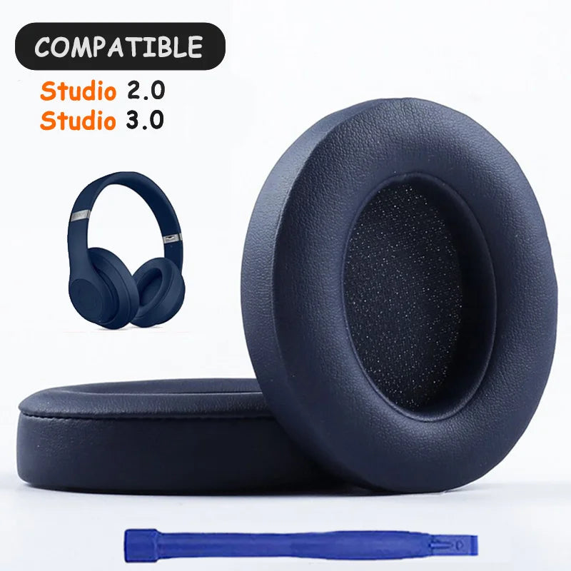 KUTOU Earpads For Beats Studio 3 3.0 Ear Pads Studio3 Headphone Replacement Pads Studio2 Ear Cushions Earpads  Headset Foam Pad
