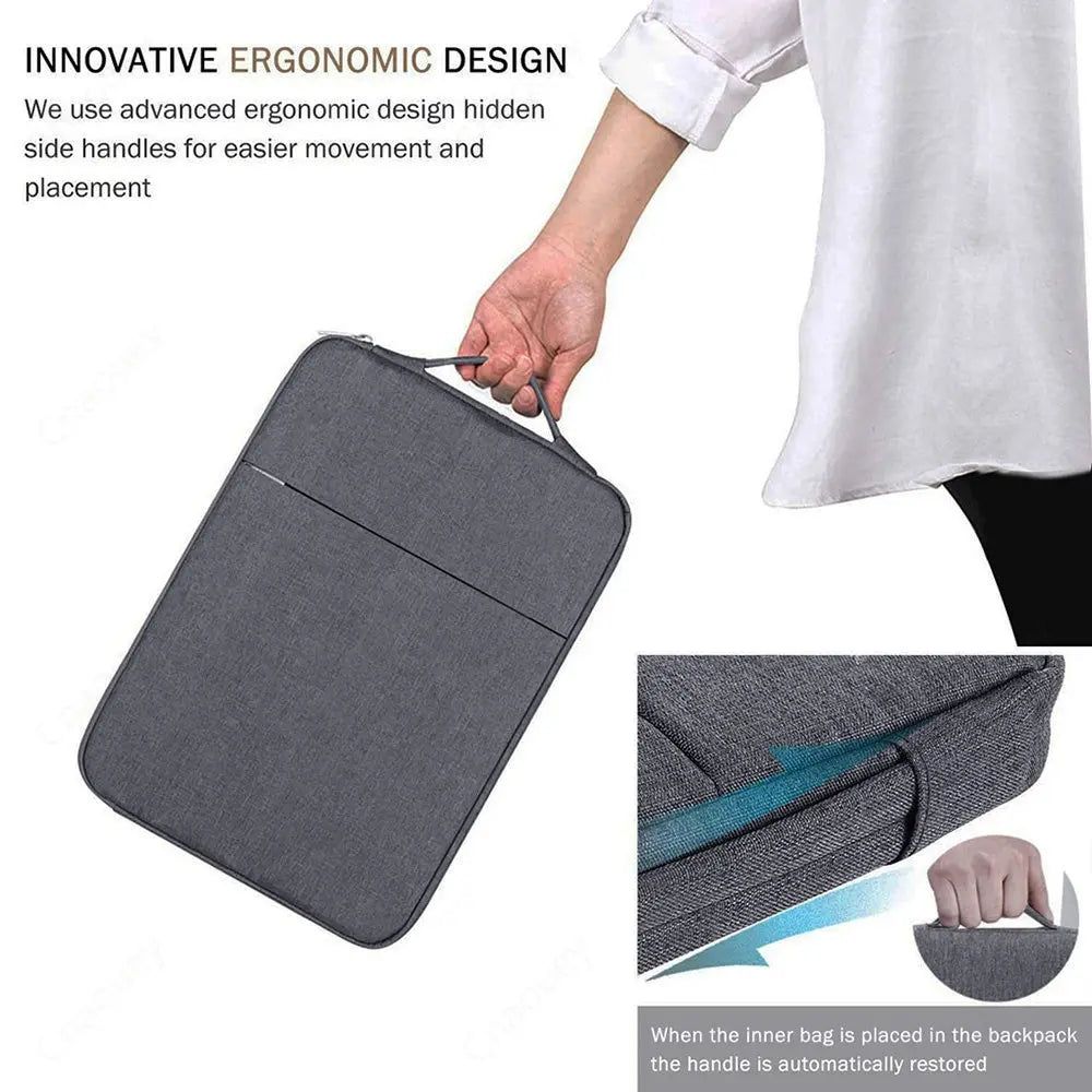 Laptop Case 11icnh 14inch 15.6inch Laptop Sleeve Bag with Pocket Carrying Case For MacBook Neo Pro 14 13 HP Acer Dell Lenovo ASUS Computer Bag Handbag