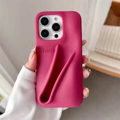 Autumn Ribbon Toast Raspberry Espresso Vanilla Lip Gloss Case For iPhone 17 16E 16 12 13 14 15 11 Pro Max Plus Phone Cover