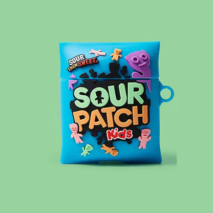 3D Candy Silicone Earphone Case For Airpods 4 2024 Cute Cartoon Snacks Box Cover For Airpods 1 2 Pro 2 Cover For Airpods 3 2021