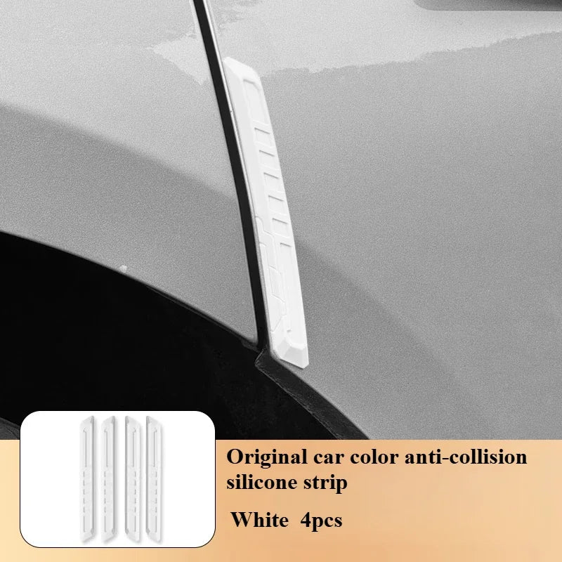 For Xpeng G6/G9 Car Door Anti-collision Strip Anti Scratch Silicone Shock Absorbing Protective Sticker Car Modification Supplies