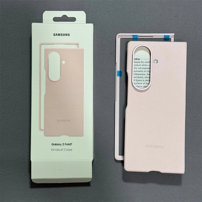 Original Leather Case For Samsung Z Fold 7 5G Slim Shockproof Back Cover Bumper For Galaxy Z Fold 7 6 Leather Mobile Phone Shell
