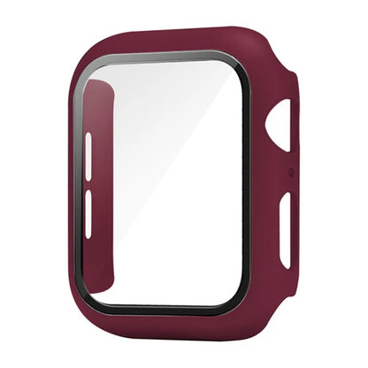 Glass+Cover For Apple Watch case11 10 9 8 7 6 SE 5 Ultra Accessorie Screen Protector iWatch serie 44mm 40mm 49 41 45mm 42mm 46mm
