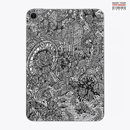 Tablet Sticker For 20252024 iPad Pro M4/Air M2 11 13 Inch Colourful Skin Decals Protection Anti-Scratch with Pencil Pro Sticker
