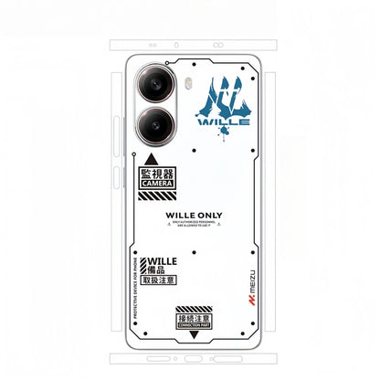 Colorful Skin Sticker for Xiaomi POCO X8PRO/X8/X7PRO MAX Turbo5 Max Decal Skin Back Film Cover Wrap Sticker