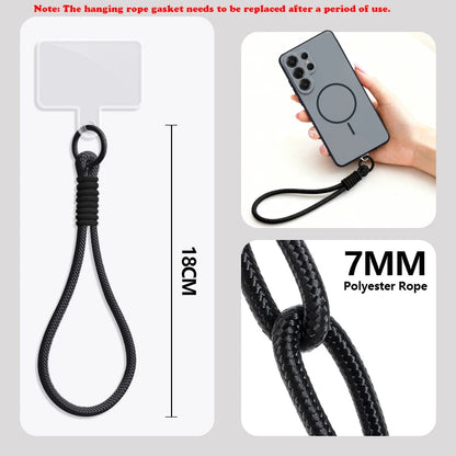 Candy Color Magnetic Phone Case For Samsung Galaxy S26 S25 Ultra Edge S24 S23 FE A17 A56 A37 A16 A55 A15 A36 A55 Lanyard Cover