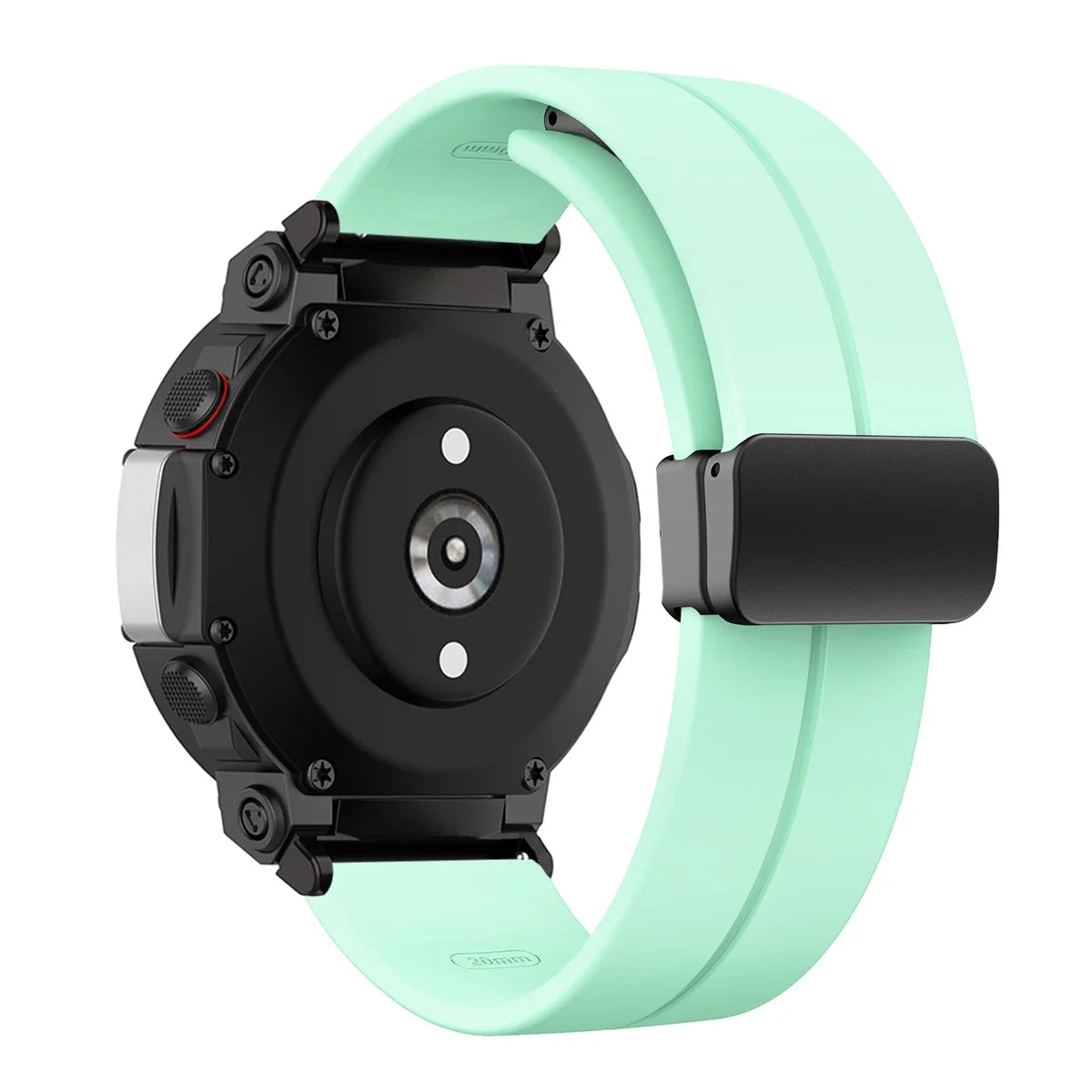 Magnetic Silicone Watch Band For Huami Amazfit T-Rex2 Strap Bracelet Replacement Wristband For Amazfit T Rex 2/3 Sport Watchband