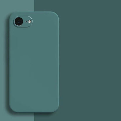 Liquid Silicone Phone Case for iphone 16 17 7 8 SE X XR Xs Max 11 12 13 mini 14 15 16 Plus 17 Pro Max 16e 17e Shockproof Cover