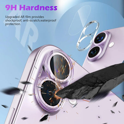3Pack Camera Lens Protector for iPhone 17-11 Pro Max, 9H HD Clear Tempered Glass Anti-Scratch Case Friendly No Night Shot Impact