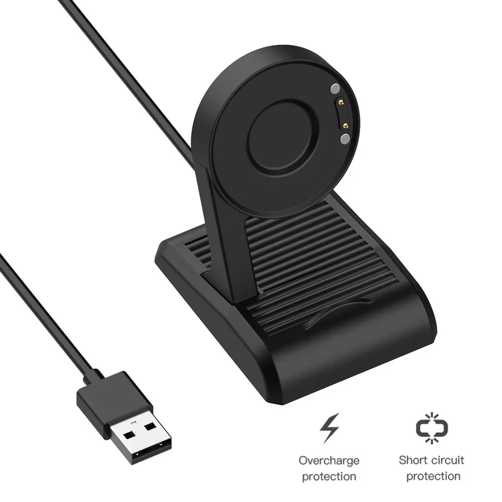 USB Charger Cradle Dock for TicWatch E3/ PRO3 Lite/ proX/pro 5 3 ultra gps Smart Watch Fast Charging Cable Adapter  Accessories