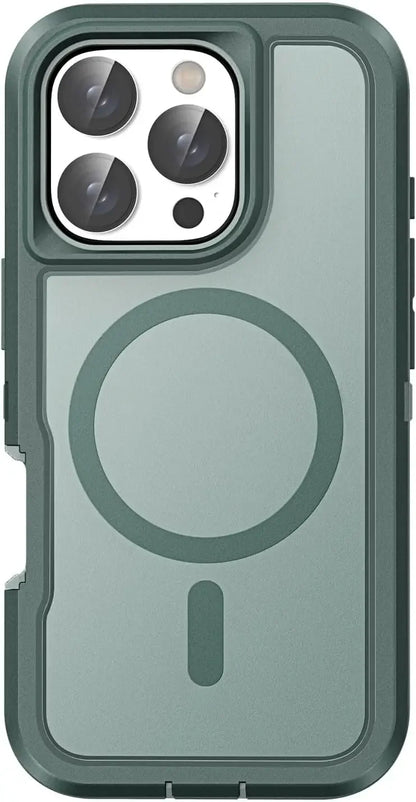 Luxury Ott Magnetic Armor Cases For iPhone 18 17 16 15 14 Plus 13 12 11 Pro Max Box Shockproof Charging Heavy Duty Protect Cover