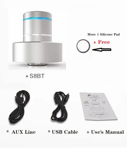 Adin 26W Vibro Bluetooth Speaker Wireless Anti-Neighbor Portable Vibration Subwoofer Bass Sound Box for Music Audio Speakers Aux