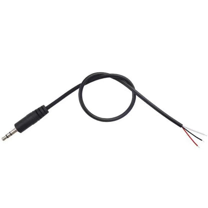 2.5mm 3.5mm 1/8'' Mono/Stereo Male Plug Female Jack Connector 2/3/4 Pole Pin AUX Extension Wire DIY Audio Headphone Repair Cable