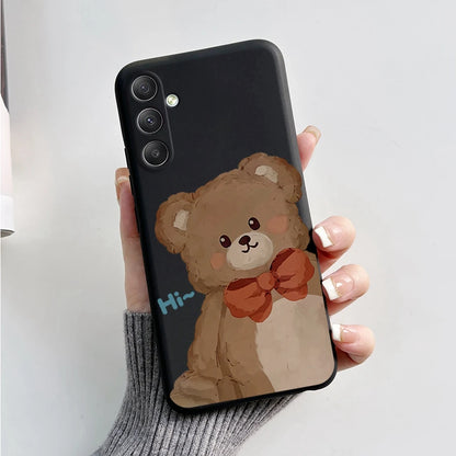 Mobilie Phone Case For Samsung Galaxy Note10 Cute Cartoon Soft Silicone Back Cover For Samsung Galaxy Note 10 Phone Case Bumpers