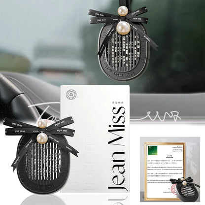 Car Fragrance Diffuser Natural Scented Car Perfume Pendant Decorate long-lasting aromatherapy fragrance piece car deodorization