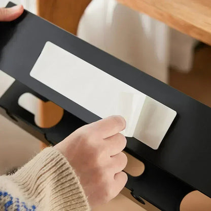 1PC Under Desk Cable Management Cable Tray Under Desk With Clamp Power Strip Cord Holder No Drilling Sturdy Spacious supplies