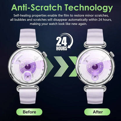 10-1Pcs for Huawei Watch GT 6 5 4 3 2 Tempered Glass 41mm 46mm Screen Protector Case-friendly Glass Protective Film for GT6 Pro