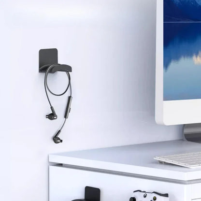Earphone Holder Wall-Mounted Hook Head Mounted Headphone Hook Gamepad Storage