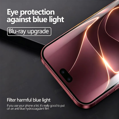 5PCS Full Cover Hydrogel Film For iPhone 18 Pro Max Air Screen Protector For iPhone 17 16 Pro Max 14 15 Plus 12 13 Mini 16E Film