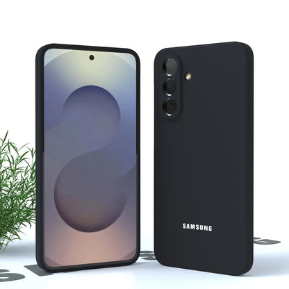 For Samsung Galaxy A56 A36 A16 A55 Case Soft Liquid Silicone A35 A15 A54 A34 S25 S24 S23 Ultra Thin Shockproof Phone Back Cover