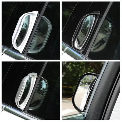MOBIDEA Universal Car Rear View Mirror Wide-angle Auto Second Row Seats Rearview Mirror Blind Spot Mirrors for Car Accessories