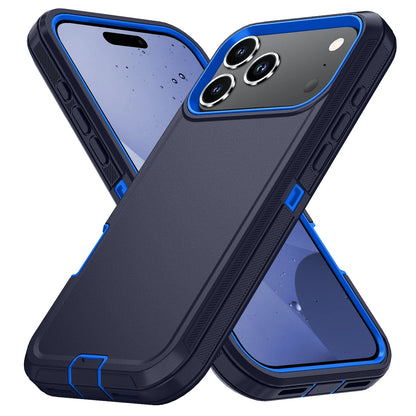 Armor Shockproof Defender Phone Case For iphone 11 12 13 14 15 16 17 18 Pro Plus Max 16E Hard PC+TPU Anti Fall Protective Cover