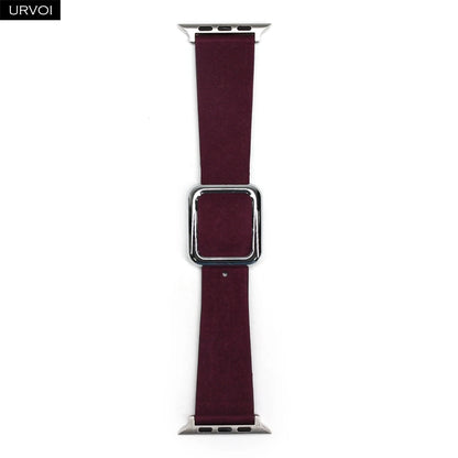 URVOI Finewoven Band for Apple Watch ultra 2 Series 10 9 8 7 6 Modern design buckle strap for iWatch magnetic closure wristband