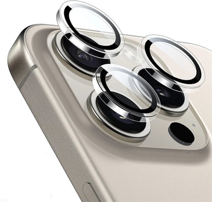 HD Clear Tempered Glass Camera Lens Protector for IPhone 17 16 15 14 13 11 18 Pro Max Plus 12 Mini Ring Individual Lens Cover