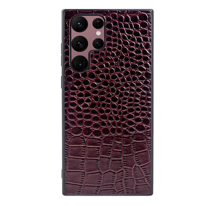 Genuine Leather Cover Case for Samsung Galaxy S22 Ultra S23 S21 S20 FE S10 Plus Note 20 10 A53 A51 A52 5G A72 A71 Phone Shell