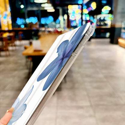 Pure&noble/elegant&fragrant Lily PAD CASE For iPad pro 10/11/2020/6th/7th /8th /Air 3rd/Air 4th/9th gen/Air 5th Gen 2022/Air 11