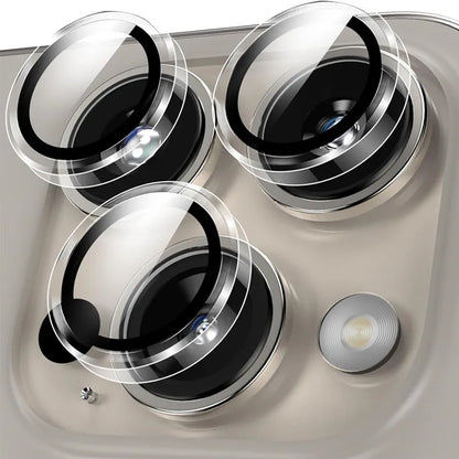 HD Clear Tempered Glass Camera Lens Protector for IPhone 17 16 15 14 13 11 18 Pro Max Plus 12 Mini Ring Individual Lens Cover