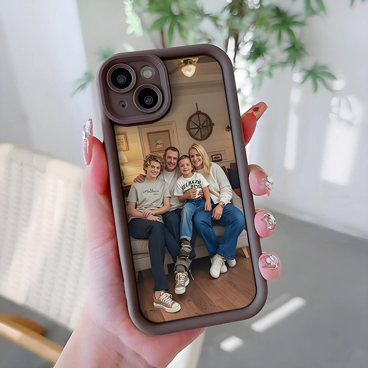 DIY Adamantium Customized Photo Phone Soft Case for iPhone 16 15 14 13 12 11 Pro Max SE 2020 2022 XS XR Plus Protective Cover