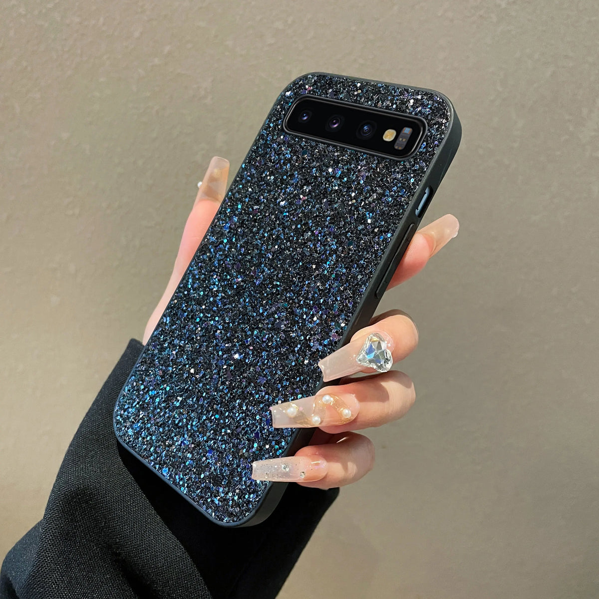 Luxurious shiny diamond rhinestone Glitter For Samsung Galaxy S10 4G 5G Plus Lite Back Cover﻿﻿﻿﻿﻿﻿﻿