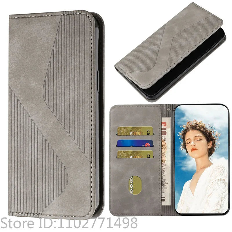 S10+ Luxury Wallet Flip Cover Phone Case For Samsung Galaxy S10E S10 Plus Lite G973F Magnetic Shockproof Leather Cases Fundas