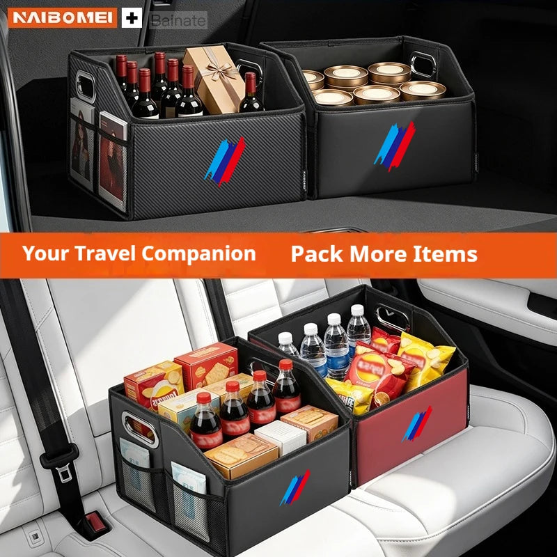 Car Trunk Storage Box Multifunctional Toolbox Trunk Organizer, For BMW M Performance G30 G32 G01 G02 G05 G06 G07 G26 G23 F40 F20