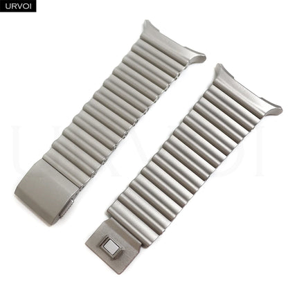 URVOI Ocean Strap For Galaxy Watch Ultra 2 1 2025 47mm 316L Stainless Steel Band Magnetic Clasp DLC Coating Quick Fit Watchband