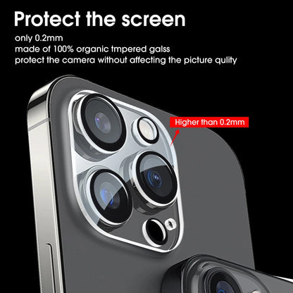 1/3/5PCS Back Camera Len Tempered Glass For iPhone 13 Mini For iPhone 13 14 15 16 Pro Max Plus Len Screen Protectors Glass Film