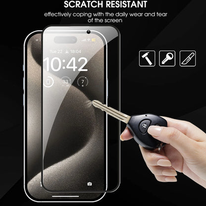 Easy Install Tempered Glass Privacy Screen Protectors for IPhone 18 Pro Max/18Pro/iPhone 17Pro Anti-spy Auto Alignment Kit Film