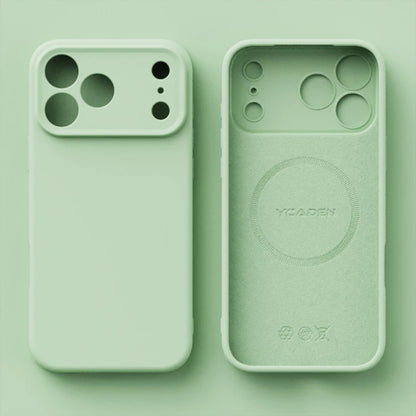 Original Liquid Silicone Magnetic Phone Case For iPhone 17 16 15 14 13 12 Pro Max Plus 17 Air For Magsafe Wireless Charge Cover