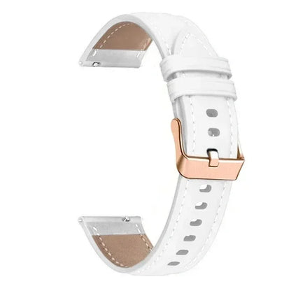 18 20mm Sport Watch Bracelet For Garmin Vivoactive4S 3S 2 3 Venu 3S 2S 2 Plus Strap Forerunner 255S 265S 645 245 PU Leather Band